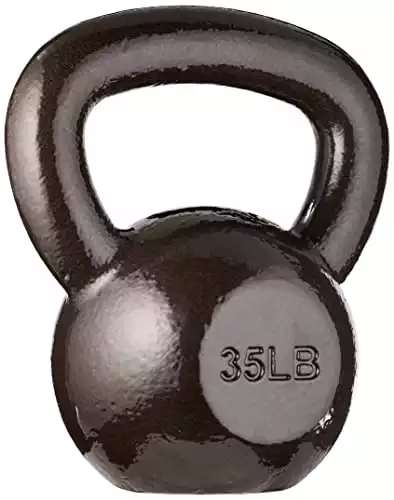 Amazon Basics Cast Iron Kettlebell