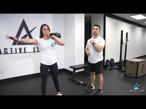 Single Arm Kettlebell Clean