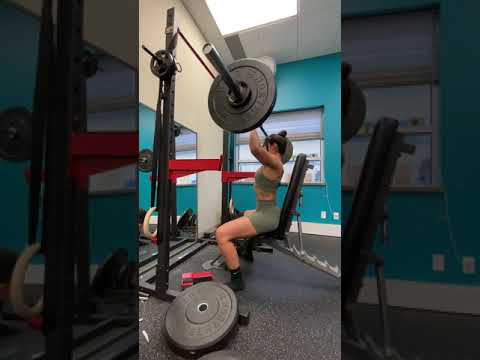 Seated Barbell Shoulder Press